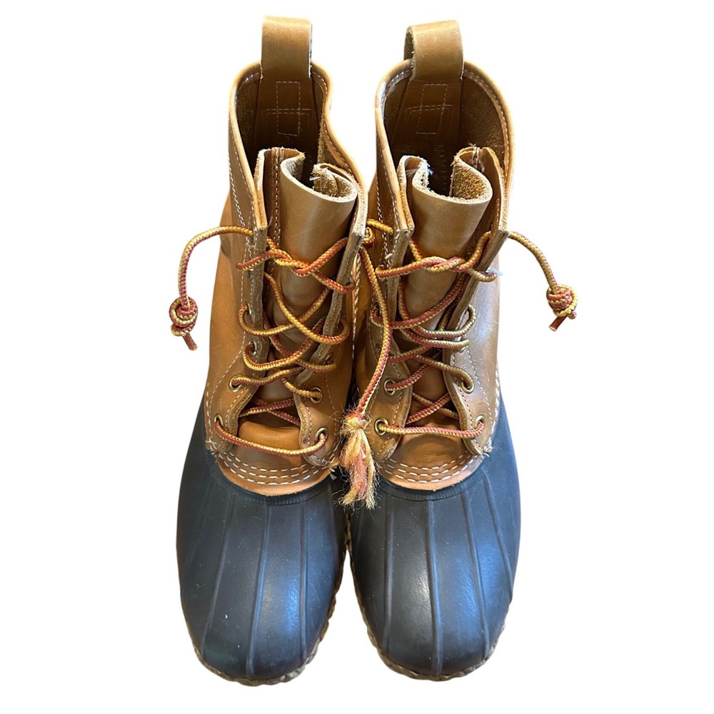 L.L. Bean Vintage Men's Bean Duck Boot Size 9M Waterproof Heritage All Weather